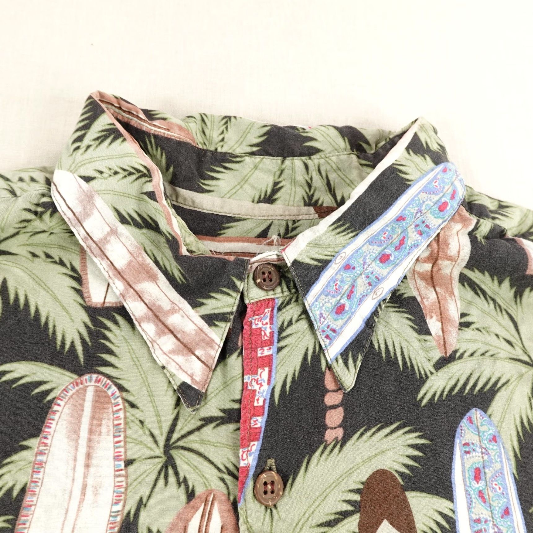 Reyn Spooner VINTAGE Reyn Spooner Shirt Mens XL Hawaiian Surfboards Surfer Aloha Button Up Size US L / EU 52-54 / 3 - 2 Thumbnail