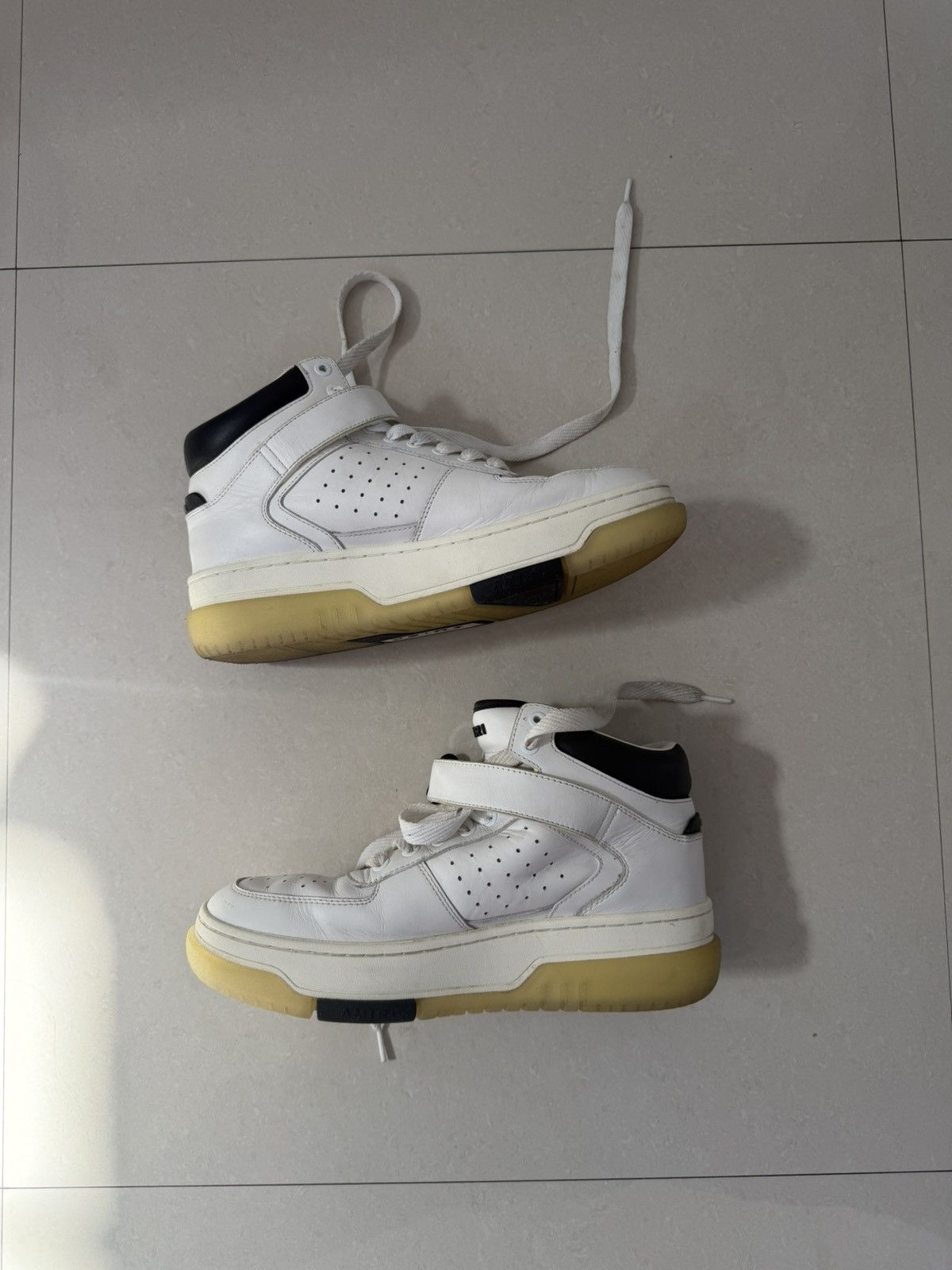 Amiri Amiri Stadium Mid 'White Black' Size US 10 / EU 43 - 2 Thumbnail