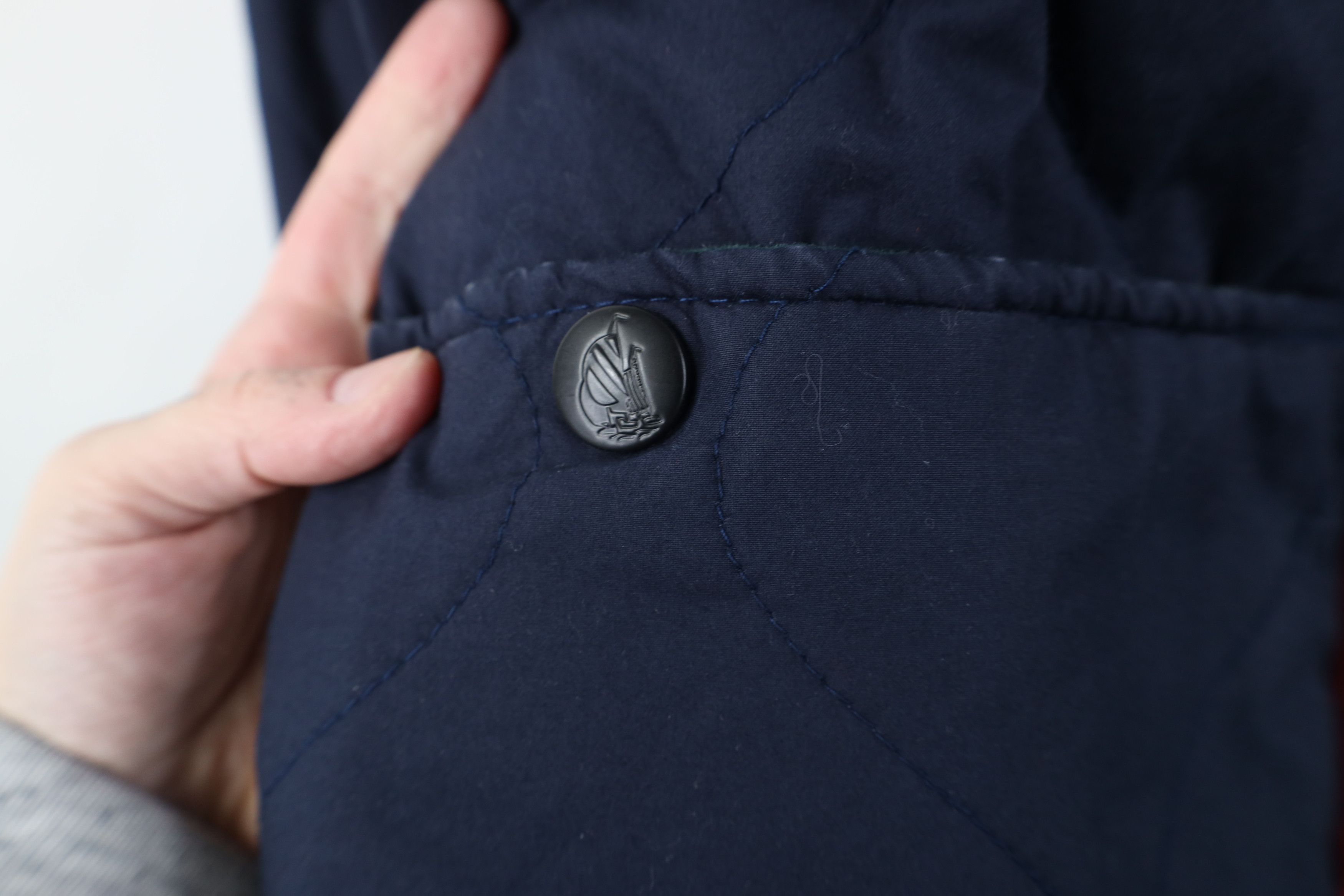 Nautica Vintage 90s Nautica Quilted Big Pocket Full Zip Jacket Size US M / EU 48-50 / 2 - 7 Thumbnail