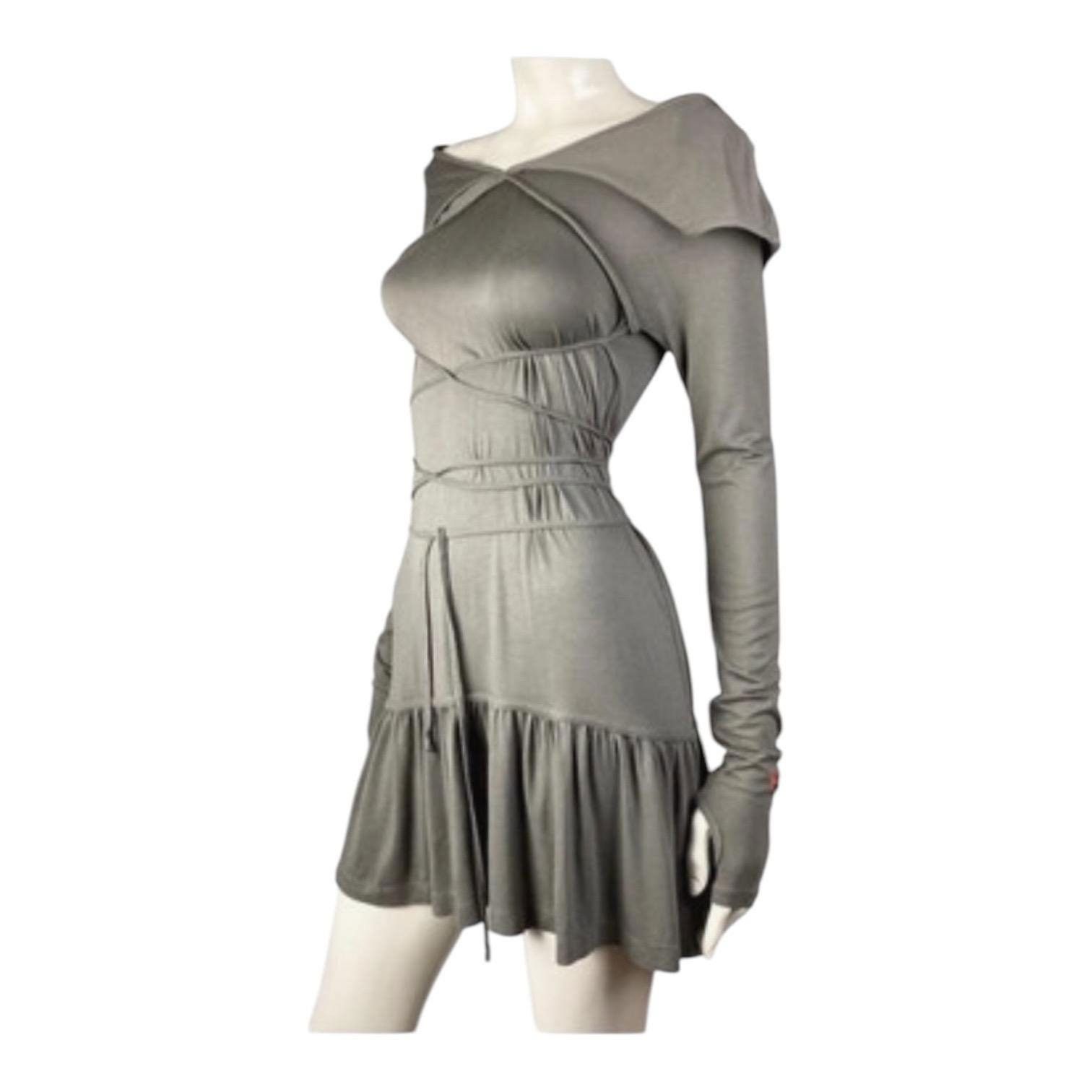Cop Copine The Cop Copine Neutral Laces Modular Mini Dress Size ONE SIZE - 1 Thumbnail