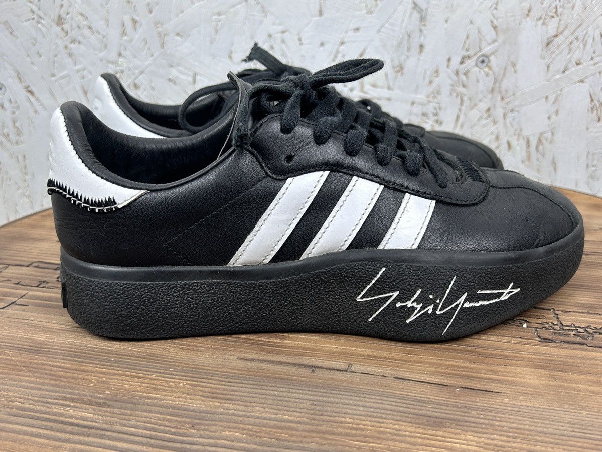 Adidas Adidas Y-3 Tangutsu Football Black White Low Top Sneakers Size US 5.5 / EU 38 - 5 Thumbnail