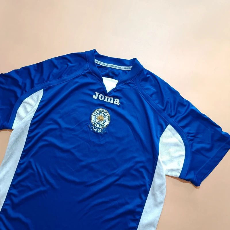 Joma Leicester City 2009/2010 Football Jersey 125 Years L Size US L / EU 52-54 / 3 - 2 Thumbnail