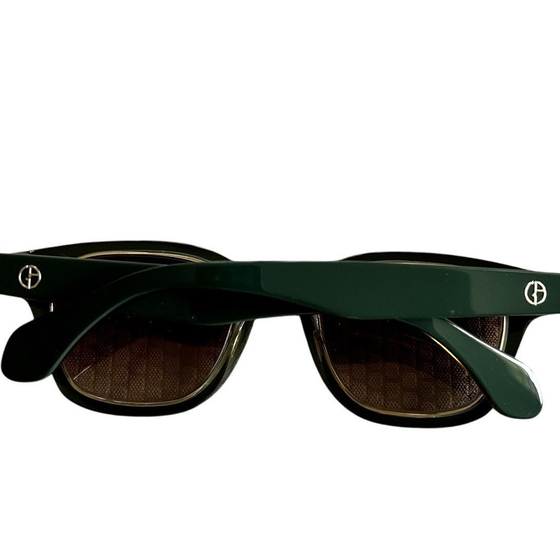 Giorgio Armani Giorgio Armani Oversized Sunglasses Dark Green NWT Size ONE SIZE - 2 Thumbnail