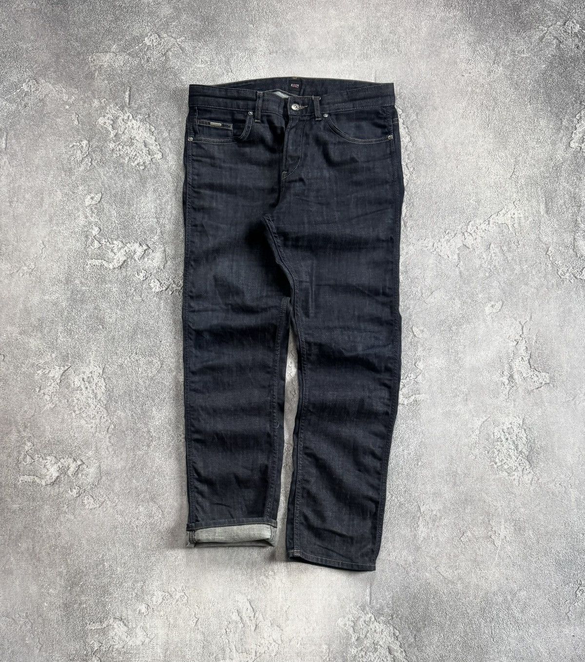 Hugo Boss Hugo Boss 32/30 dark blue denim pants jeans trousers 👖 Size US 32 / EU 48 - 7 Thumbnail