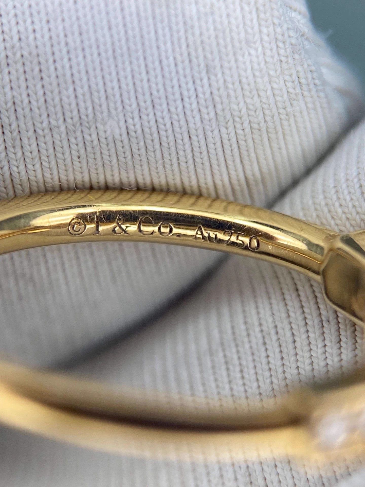 Tiffany & Co. TiffanyRoseGoldDoubleTHalfDiamondCoilRing49 Size ONE SIZE - 8 Thumbnail