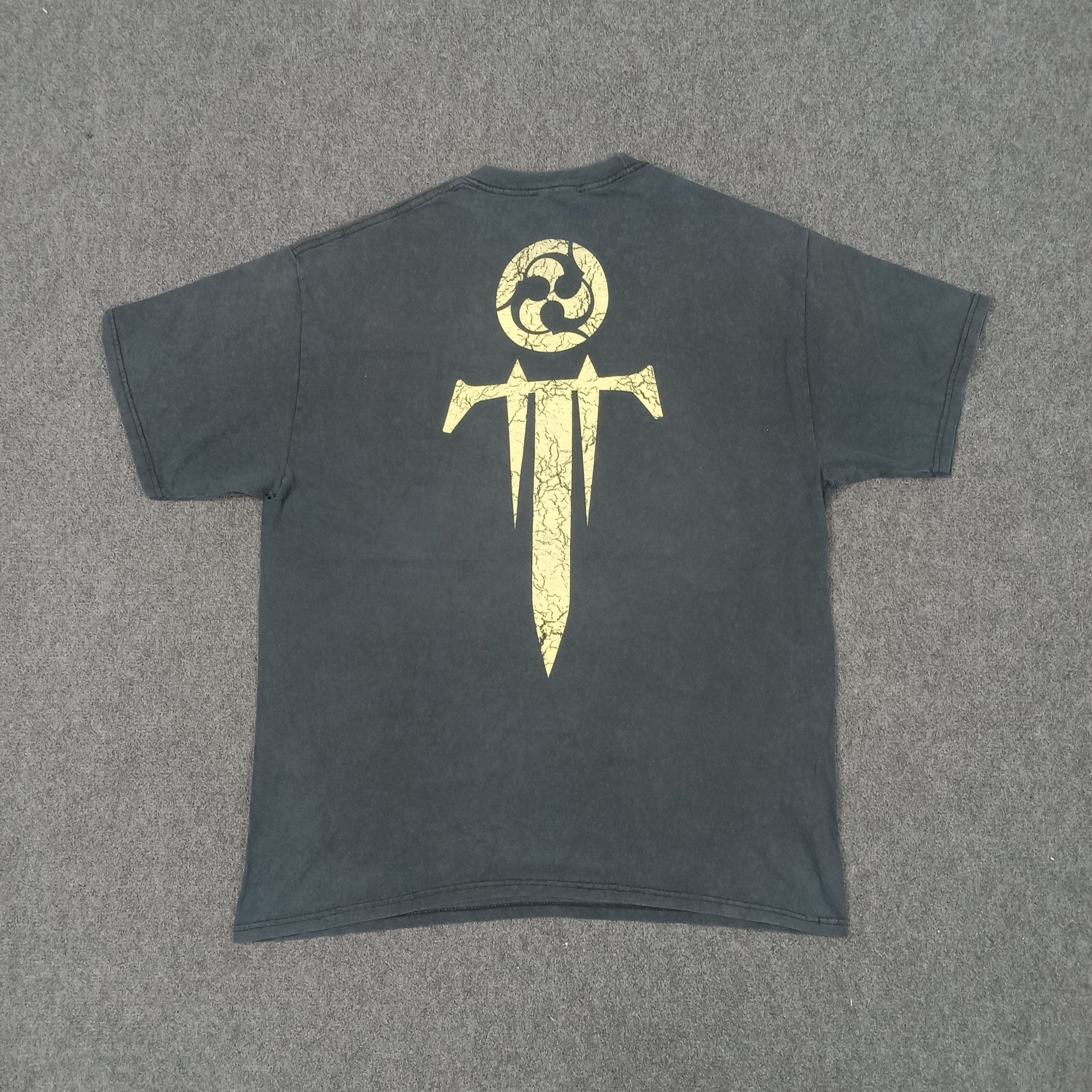 Band Tees × Vintage Trivium American Heavy Metal Band Tshirt Size US L / EU 52-54 / 3 - 4 Thumbnail