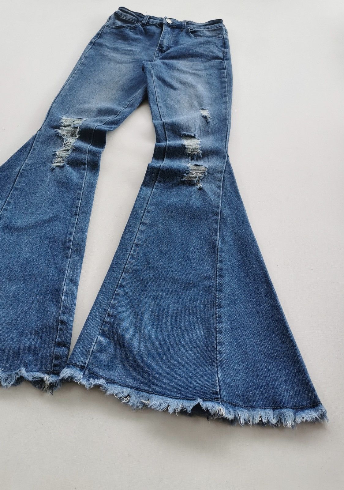 Other Flared Bell Bottom Saints & Hearts Jeans Size 26" / US 2 / IT 38 - 2 Thumbnail