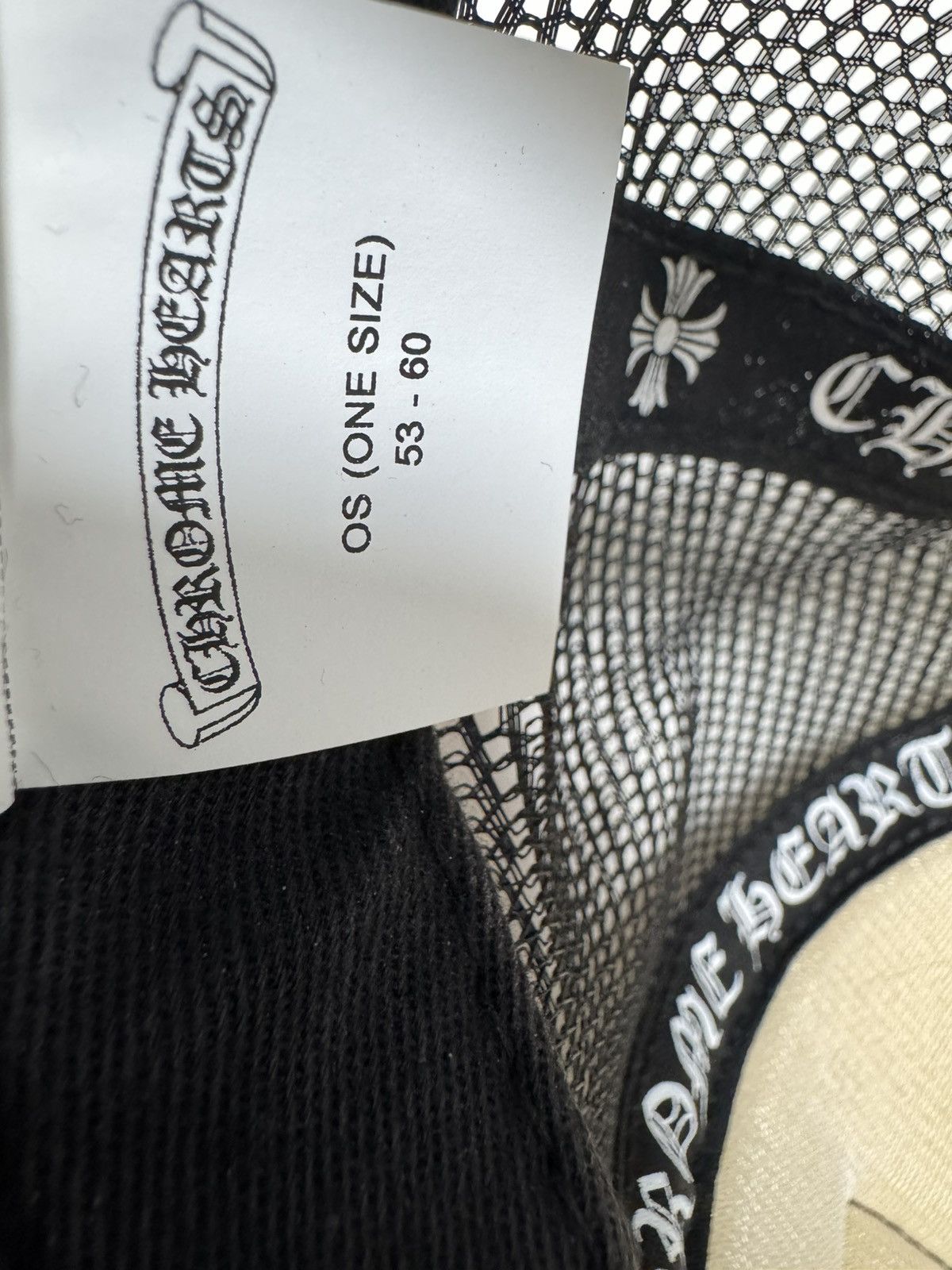 Chrome Hearts White and Black Chrome Hearts Trucker Hat Size ONE SIZE - 6 Thumbnail