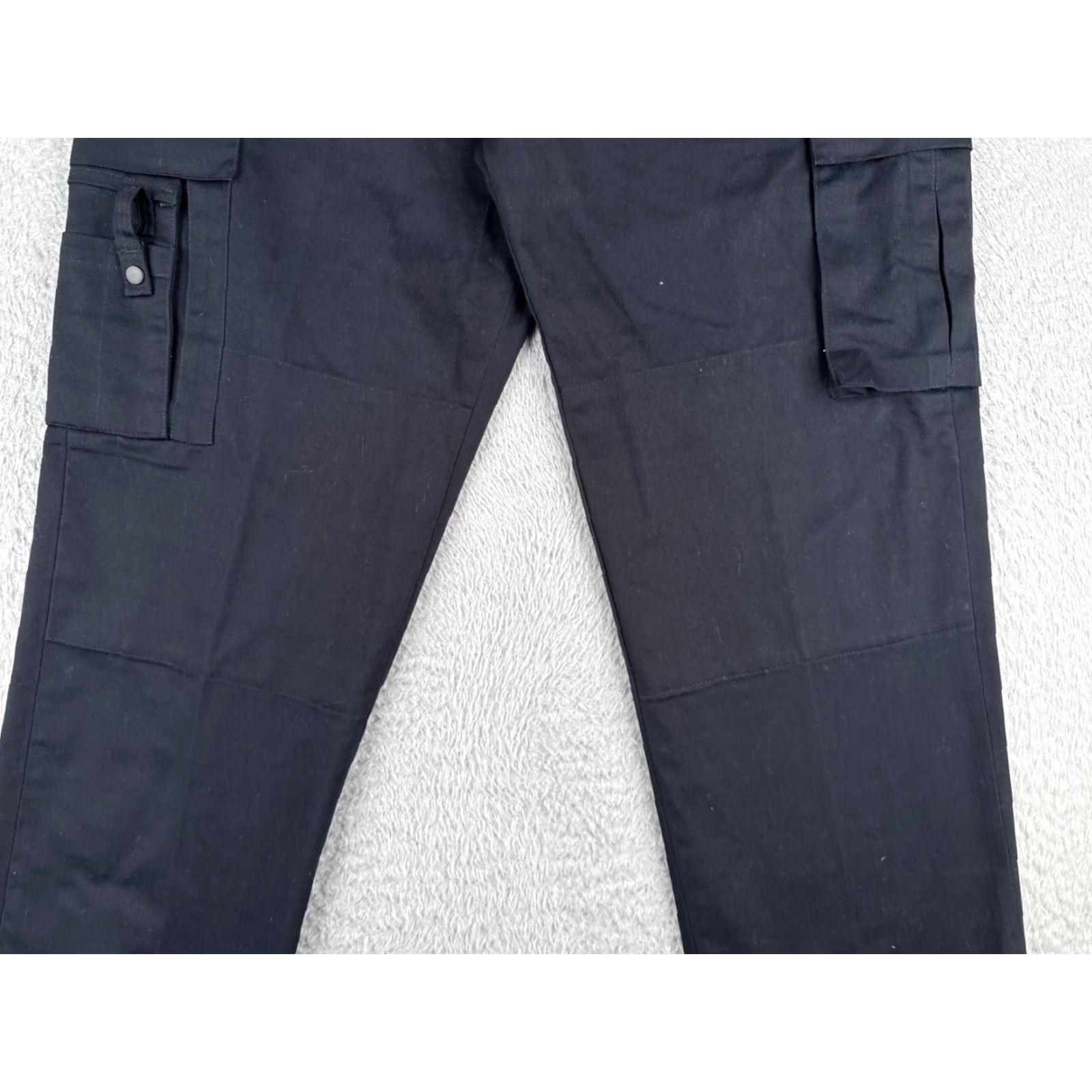 Vintage Tact Squad Pants Mens 38 Blue Cargo Twill Fabric Double Knee Gusset Poly Blend Size US 38 / EU 54 - 3 Thumbnail