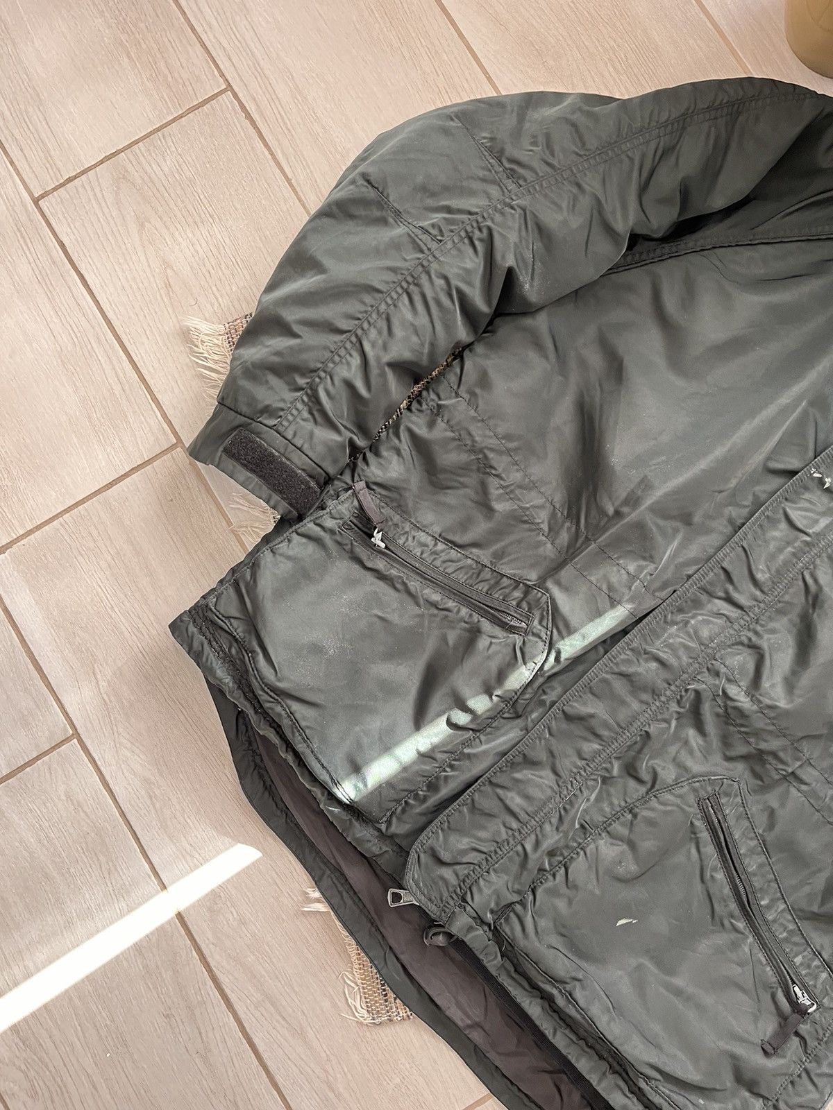 Schott × Vintage Vintage Schott NYC Ski Jacket workwear black minimalistic Size US XL / EU 56 / 4 - 5 Thumbnail