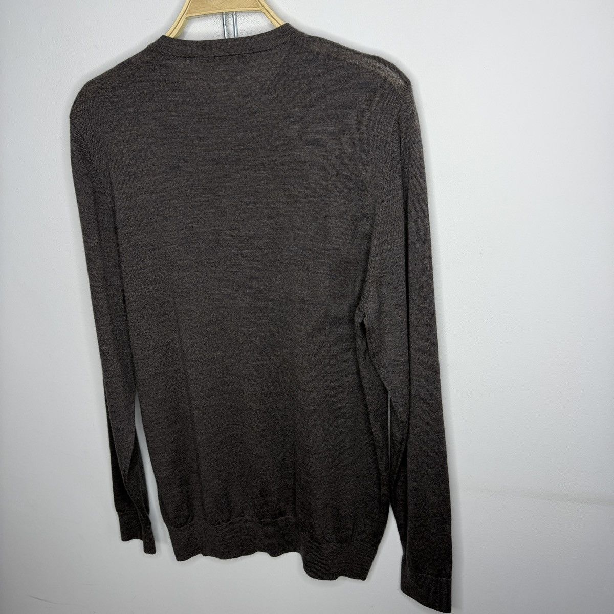 Loro Piana Loro Piana Mens Sweater Jumper Wool L Grey Size US L / EU 52-54 / 3 - 12 Thumbnail