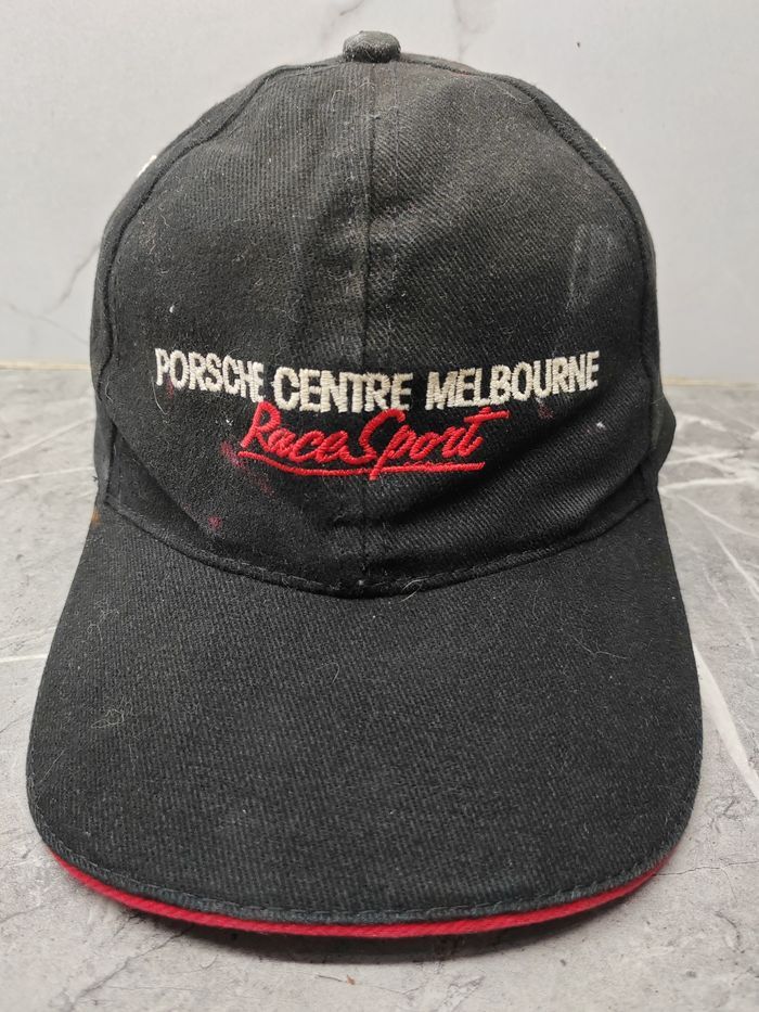 Porsche Design Vintage Porsche Centre Melbourne Race Sport Cap Hat Size ONE SIZE - 2 Thumbnail