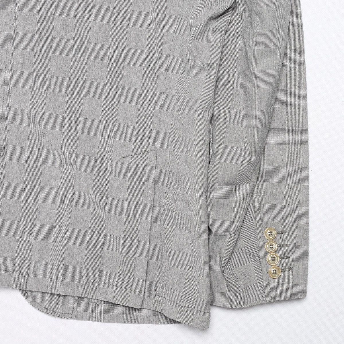 Burberry Burberry Nova Check Gray Light Blazer Jacket Size 44R - 7 Thumbnail