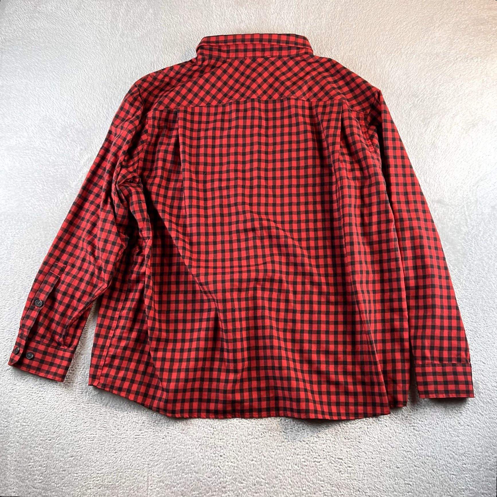 Duluth Trading Company Duluth Trading Alaskan Hardgear Shirt Men XL Wool Blend Button Buffalo Check Multicolor Long Sleeve Regular Button-Down Collar Size US XL / EU 56 / 4 - 2 Thumbnail