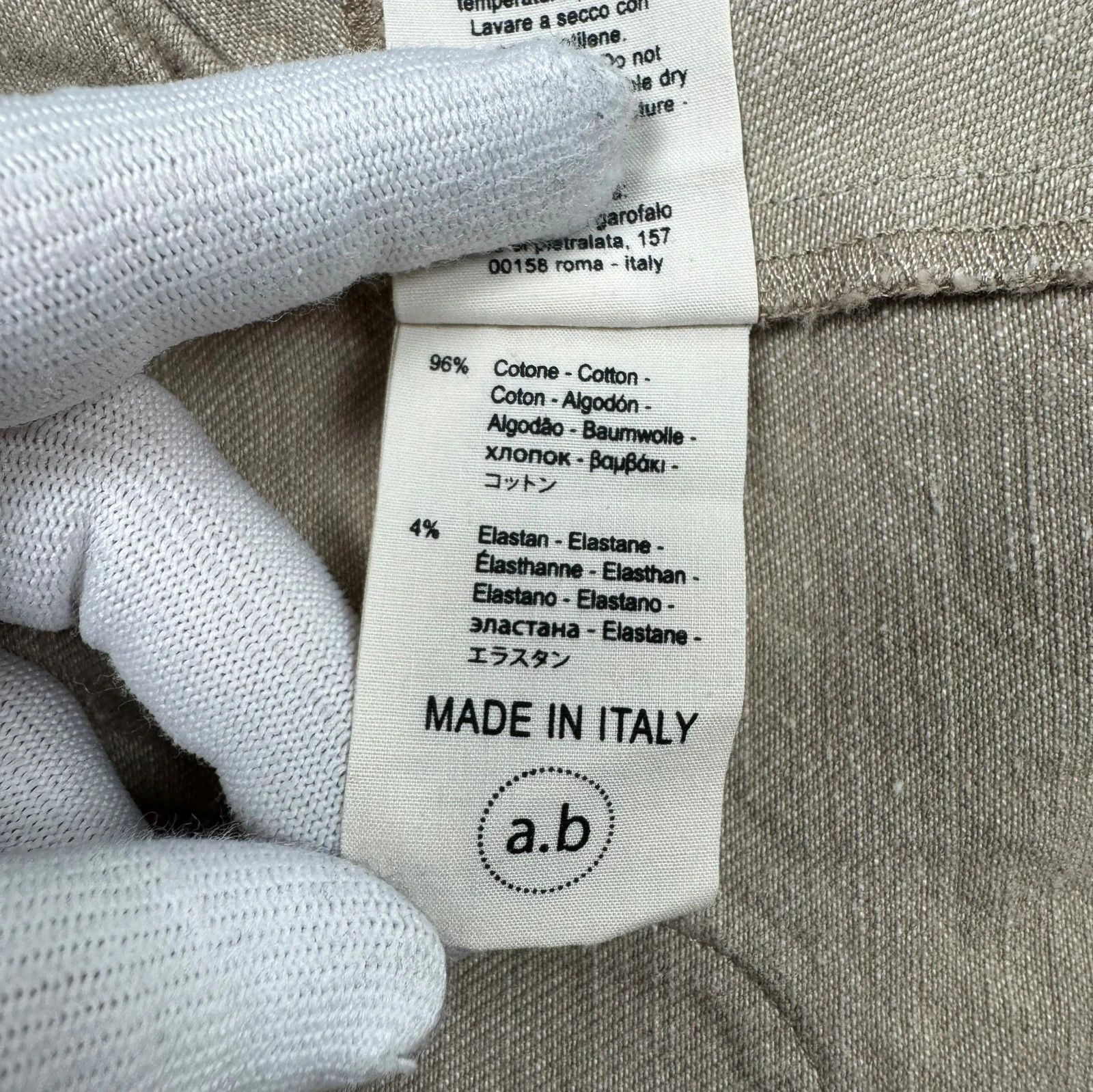 Other Apuntob Baggy Pants Crop Cotton size L Size 36" / US 14 / IT 50 - 12 Thumbnail
