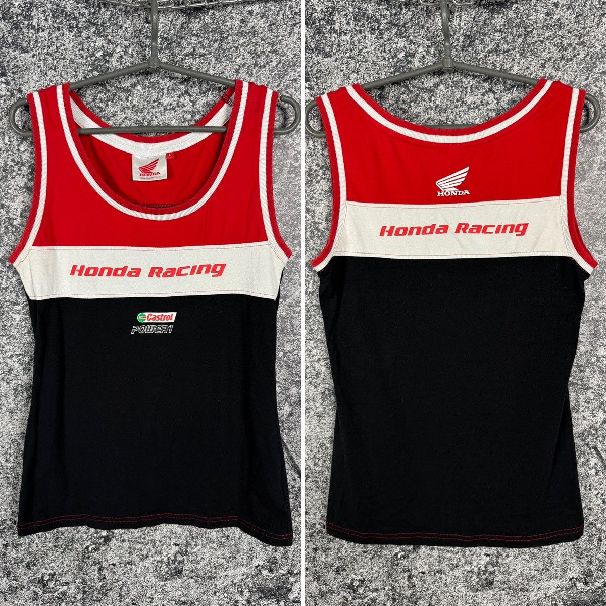 Honda Honda Racing Tank Top Sleeveless Castrol Official Product Size L / US 10 / IT 46 - 1 Thumbnail