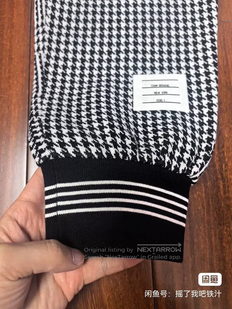 Thom Browne Thom Browne size 1 Plaid knitted long pants Size US 39 - 2 Thumbnail