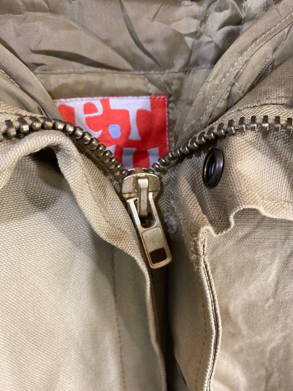 Japanese Brand tettsu japanese brands hard khakis winter jacket nice design Size US L / EU 52-54 / 3 - 9 Thumbnail