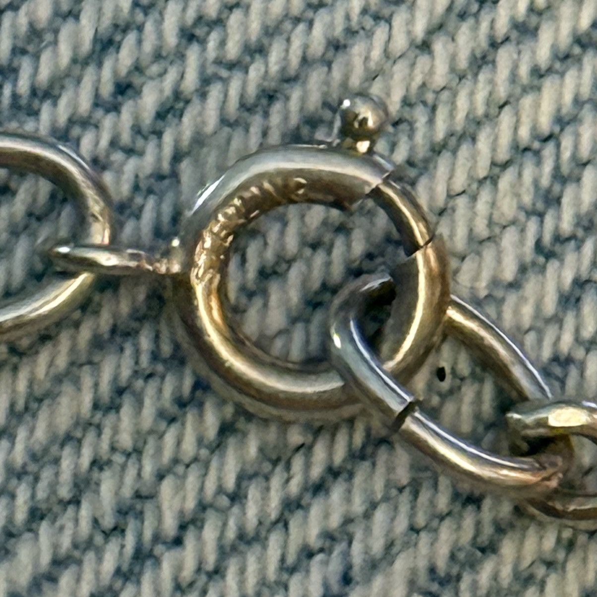 Vintage Vintage Cellini sterling heart charm bracelet Size ONE SIZE - 3 Thumbnail