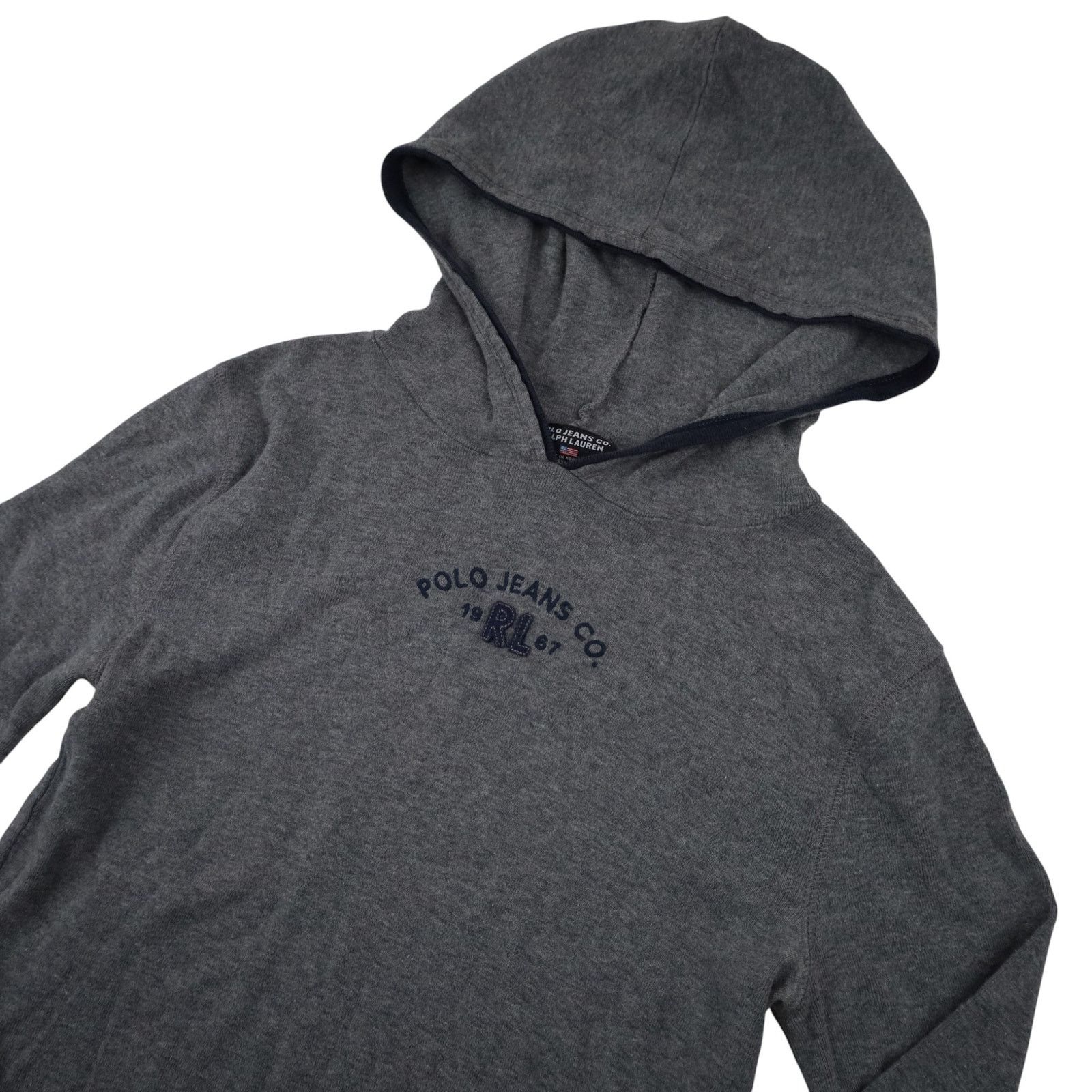 Polo Ralph Lauren × Vintage VTG Y2k Polo Jeans Co Ralph Lauren Spellout Hoodie Size M / US 6-8 / IT 42-44 - 2 Thumbnail