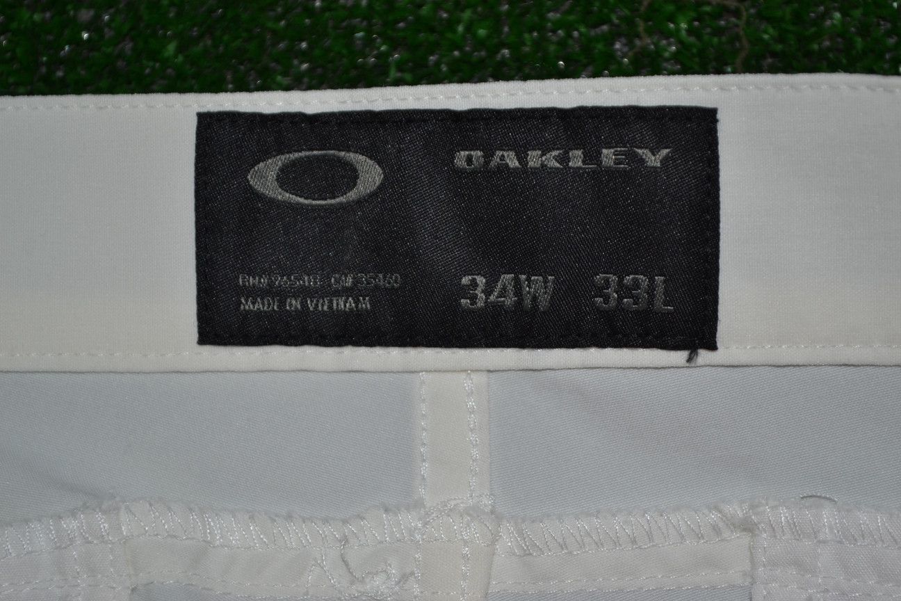 Oakley Vintage Y2K Oakley Nylon Stretch White Pants Size W34 L33 Size US 34 / EU 50 - 6 Thumbnail