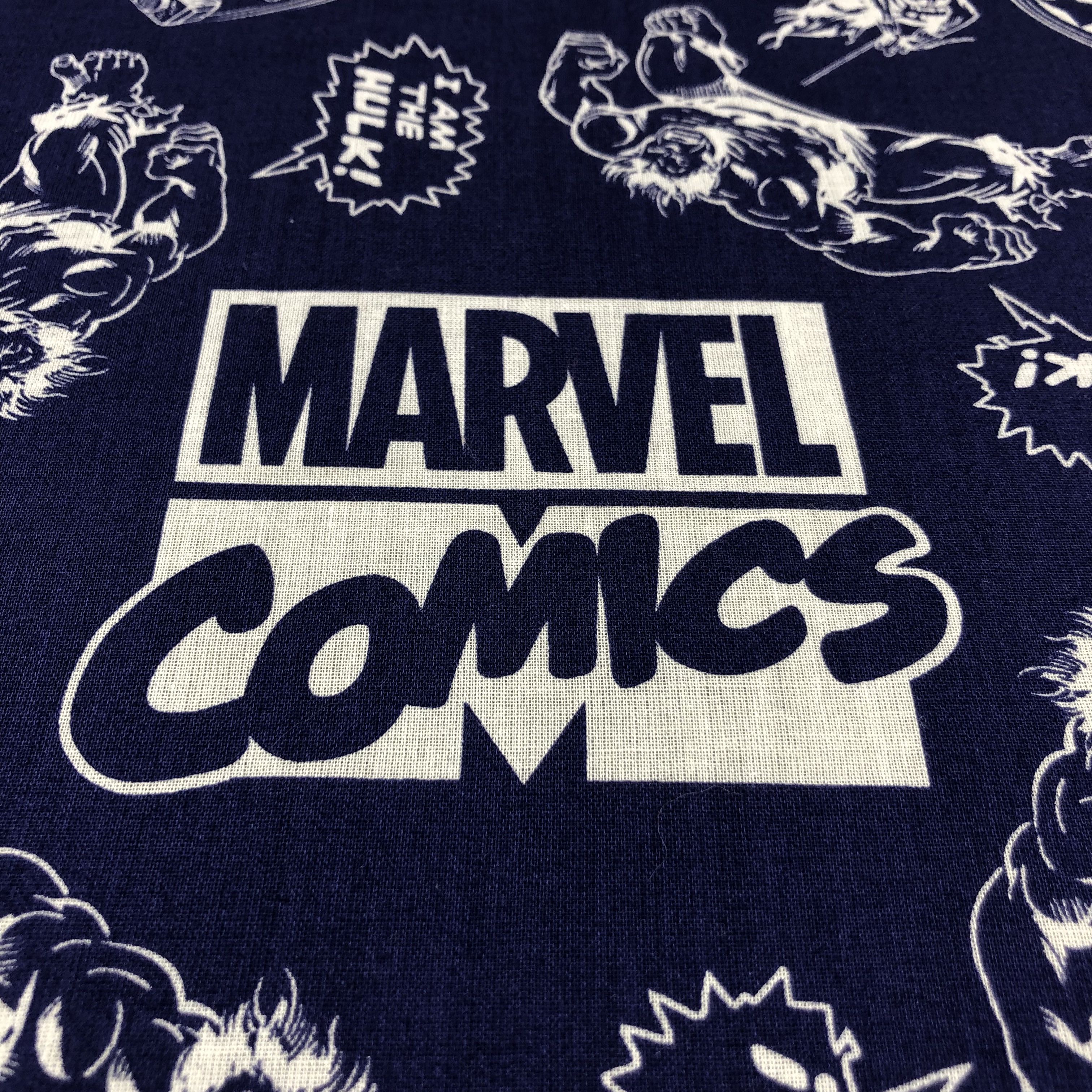 Anime × Marvel Comics × Vintage Marvel Comics Characters Bandana Handkerchief X32 Size ONE SIZE - 2 Thumbnail