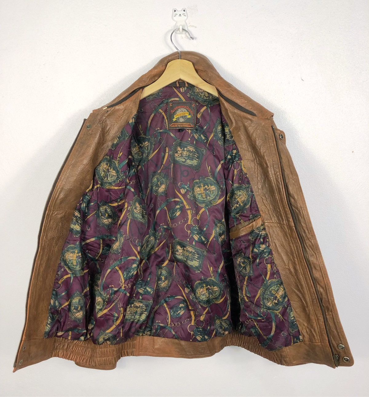 Wilsons Leather Rare Vintage Wilsons Leather Jacket Size US L / EU 52-54 / 3 - 9 Thumbnail
