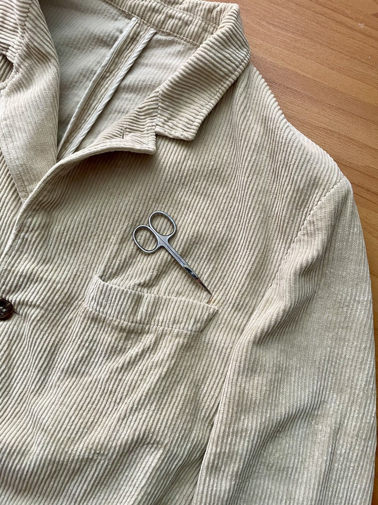 C.P. Company × Designer Vintage 90s C.P. Company Blazer Velvet Jacket Buttons Size 52R - 8 Thumbnail