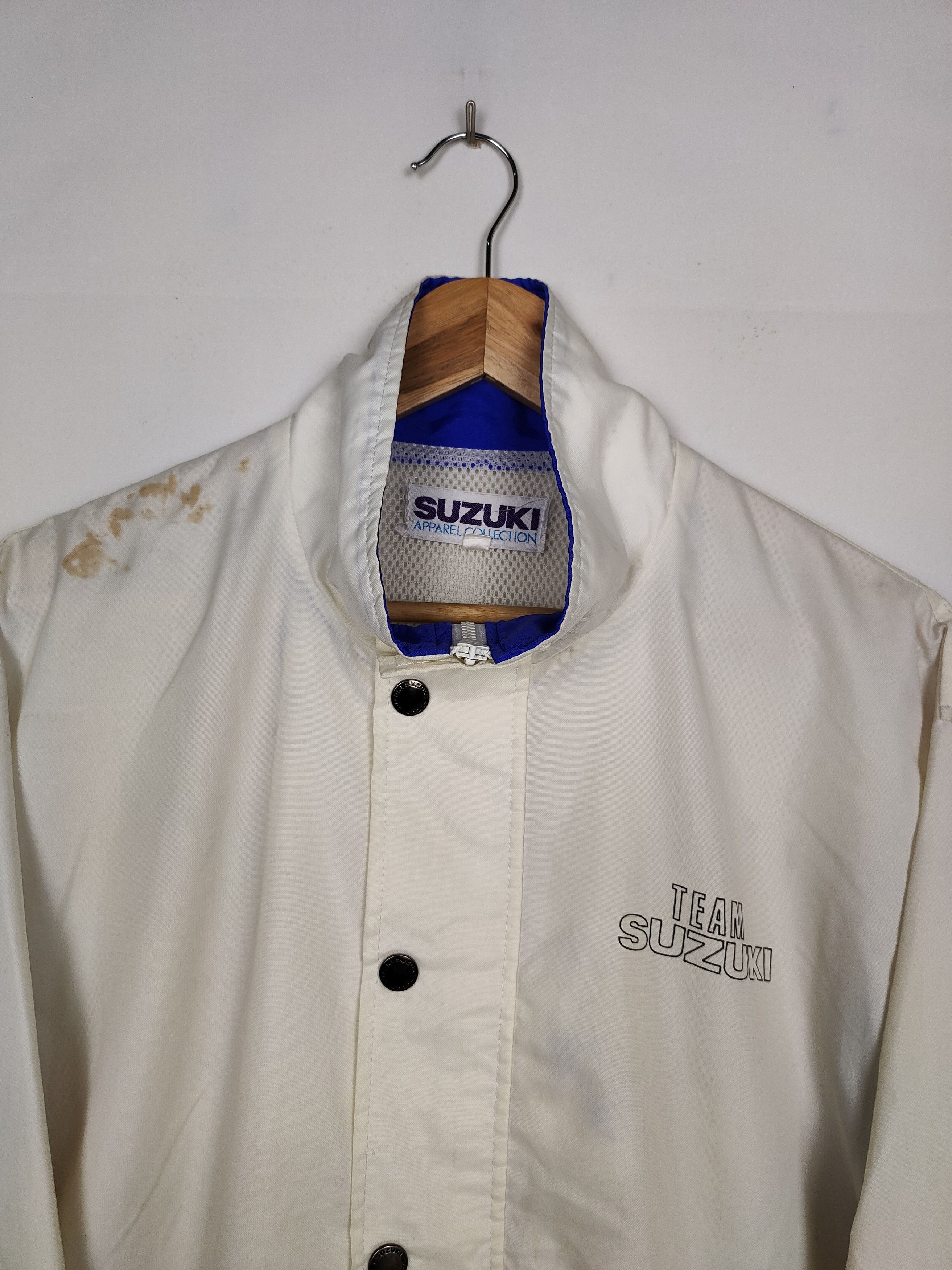 Japanese Brand Vintage Suzuki Racing Services Jacket Size US L / EU 52-54 / 3 - 4 Thumbnail