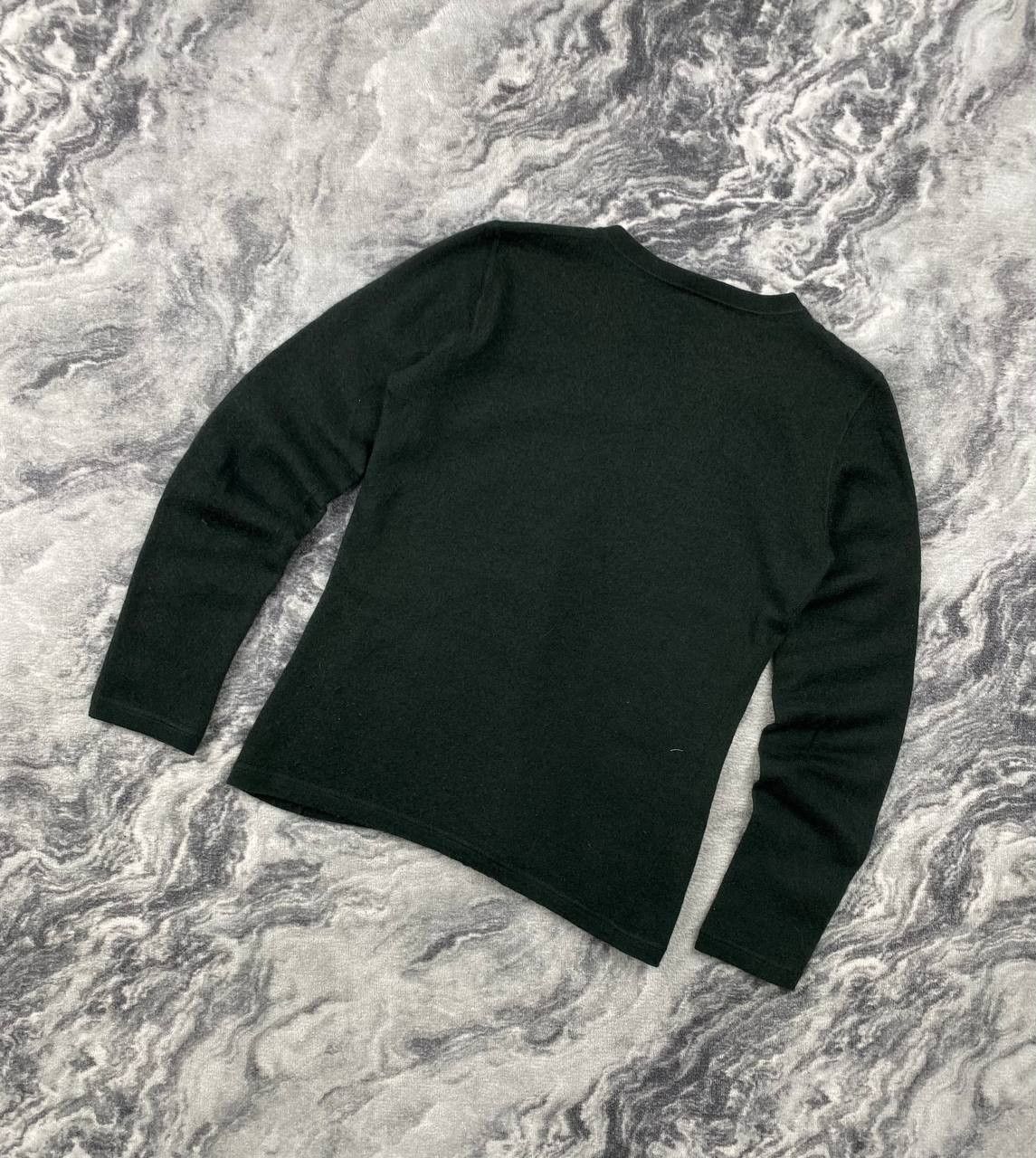 Loro Piana Loro Piana Knit Sweater Cashemere V Neck Women Size 46 Green Size L / US 10 / IT 46 - 10 Thumbnail