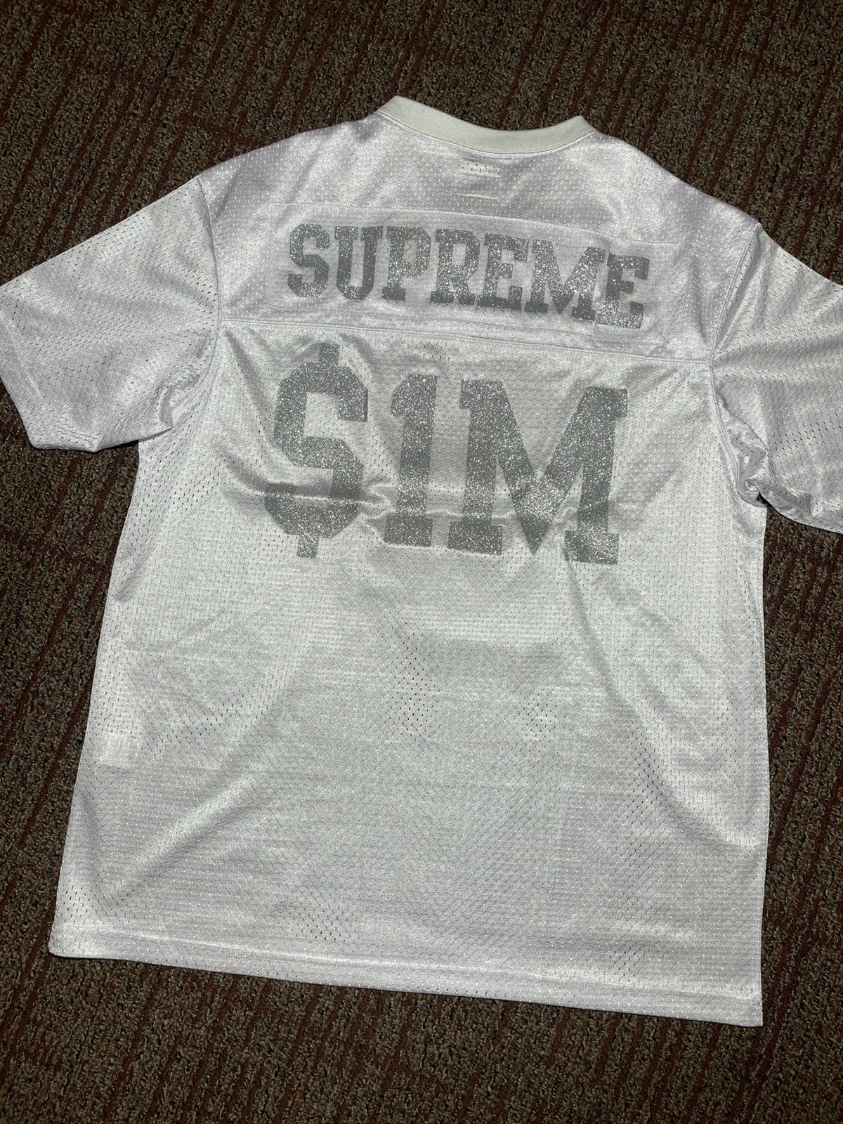 Supreme Supreme $1M Football Jersey (Medium) Size US M / EU 48-50 / 2 - 3 Thumbnail