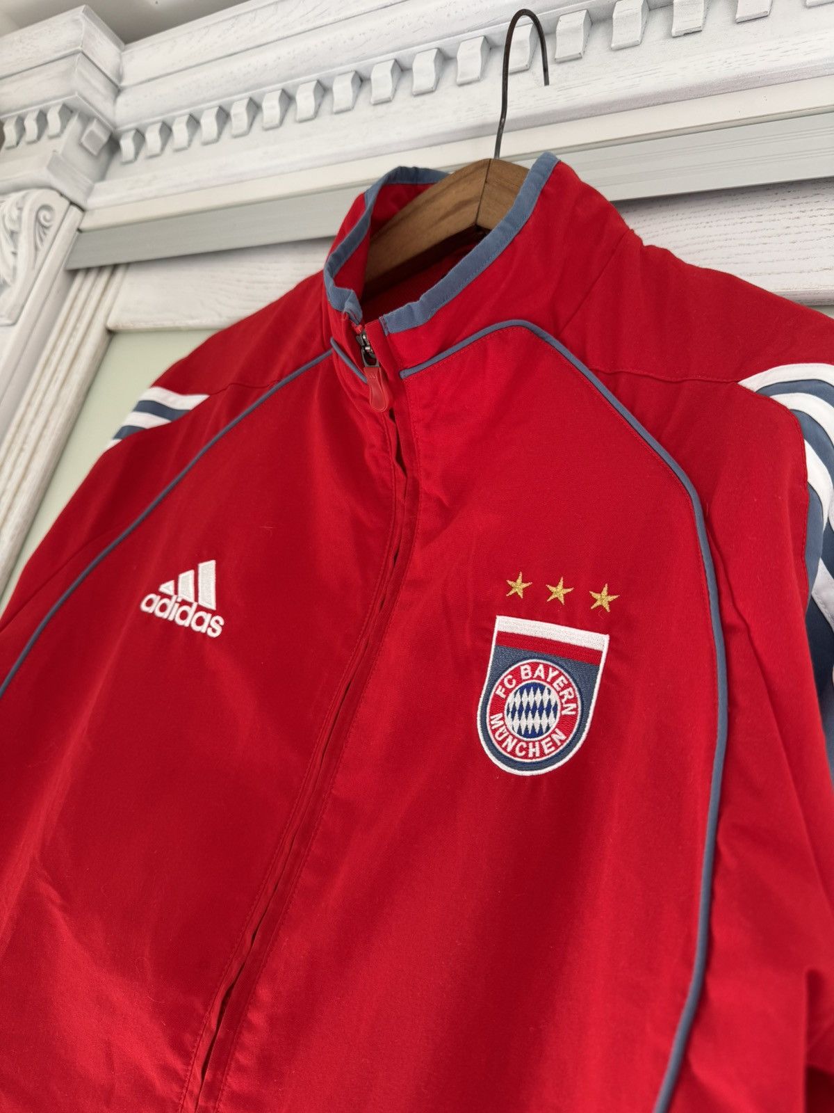 Adidas Vintage Bayern Munich 2005-2006 Soccer Track Jacket Jersey Size US M / EU 48-50 / 2 - 7 Thumbnail