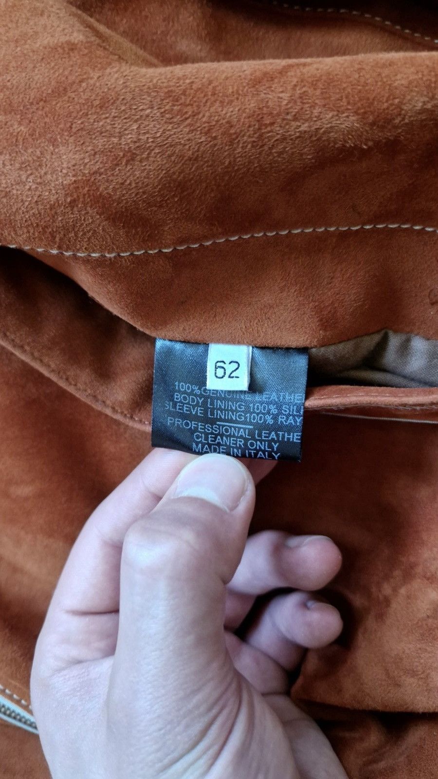 Other Latini Firenze Italian Leather Jacket Size US XXL / EU 58 / 5 - 9 Thumbnail
