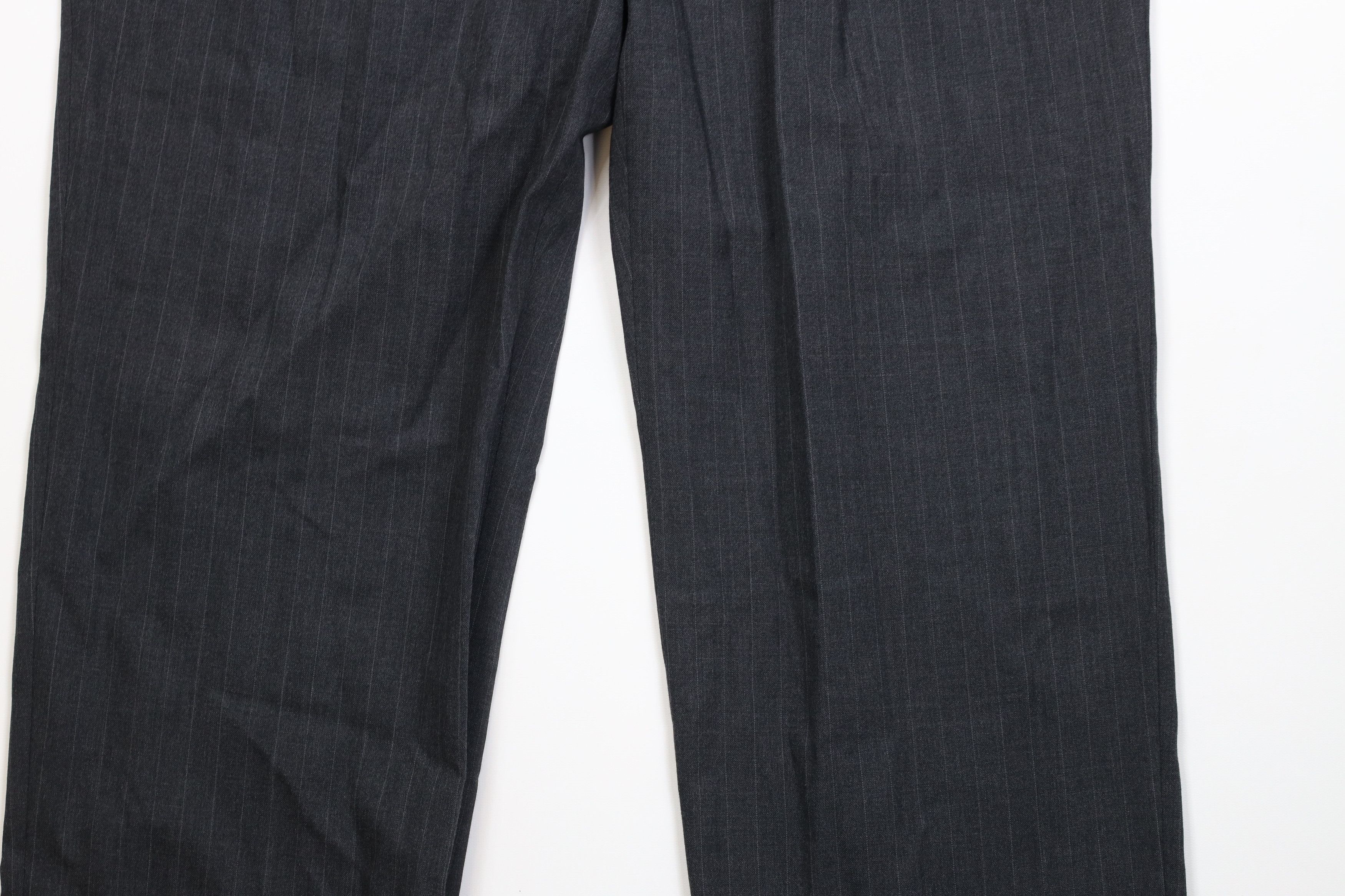 Vintage Vintage 70s Streetwear Knit Striped Wide Leg Chino Pants Size US 40 / EU 56 - 4 Thumbnail