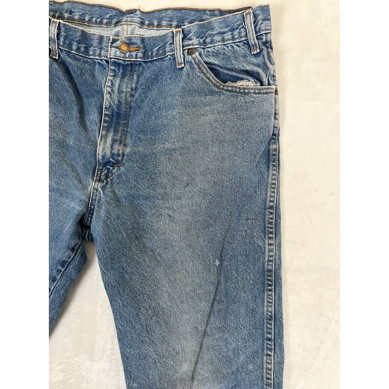 Dickies VINTAGE Dickies Jeans Blue Denim 36x32 Regular Men Size US 36 / EU 52 - 6 Thumbnail