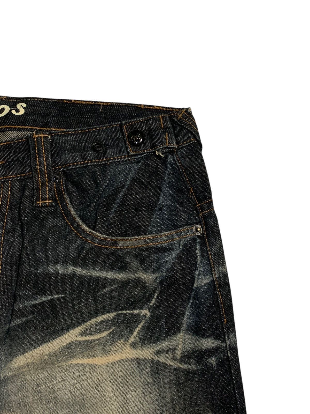 Prps FLARE PRPS CLAWMARK JAPANESE RUSTY PUNK STYLE DENIM Size US 30 / EU 46 - 14 Thumbnail