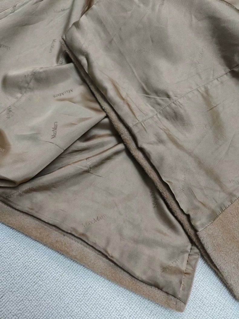 Max Mara Max Mara Classic Camel Long Women's Coat Size XL / US 12-14 / IT 48-50 - 6 Thumbnail