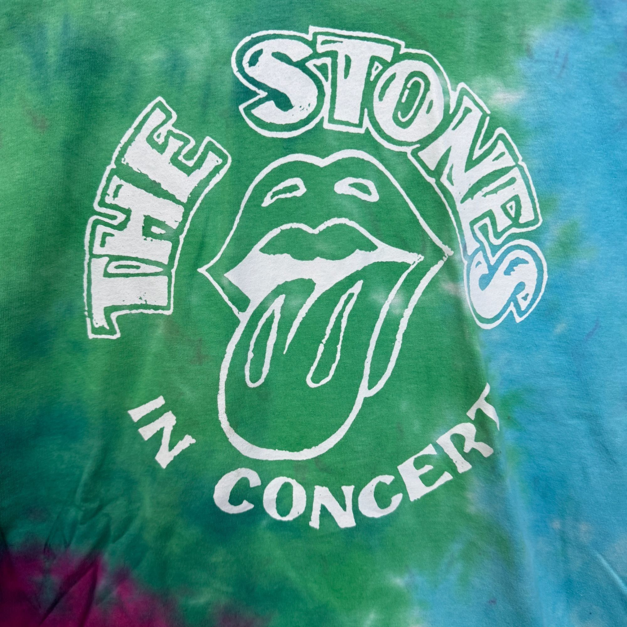 The Rolling Stones The Rolling Stones in Concert Hot Lips Rock Band Tie Dye M Size US M / EU 48-50 / 2 - 2 Thumbnail