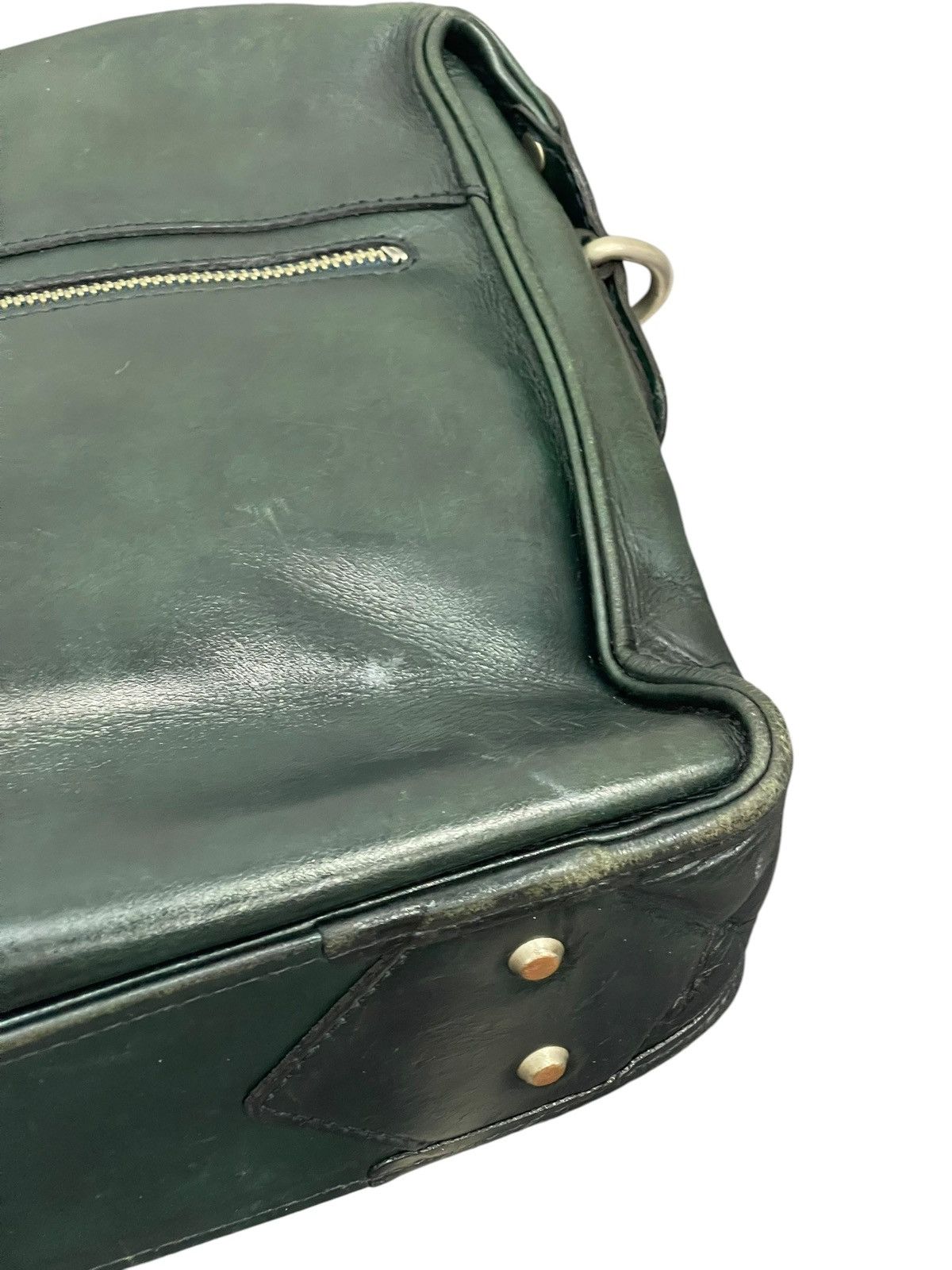 Genuine Leather Full Leather Hergoporch Japan Handmade Brief Bag 1🟩8 Size ONE SIZE - 7 Thumbnail
