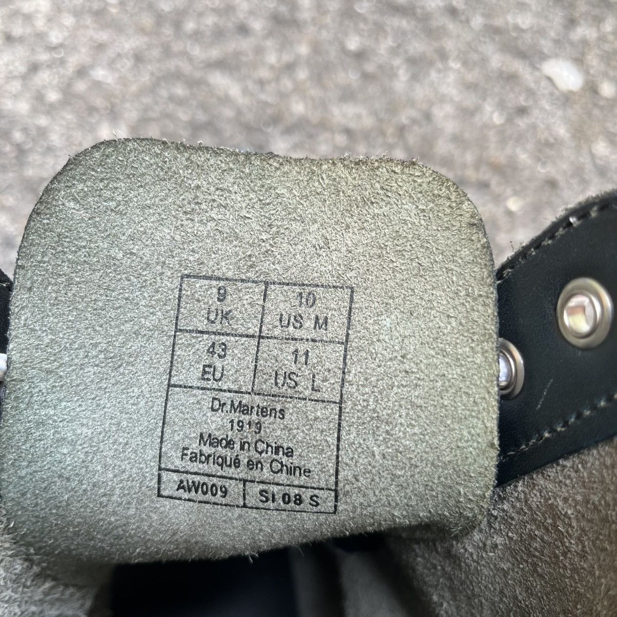 Dr. Martens RARE‼️Dr Martens 1919 G Dragon Steel Toe Punk Skin Head Boots Size US 10 / EU 43 - 14 Thumbnail