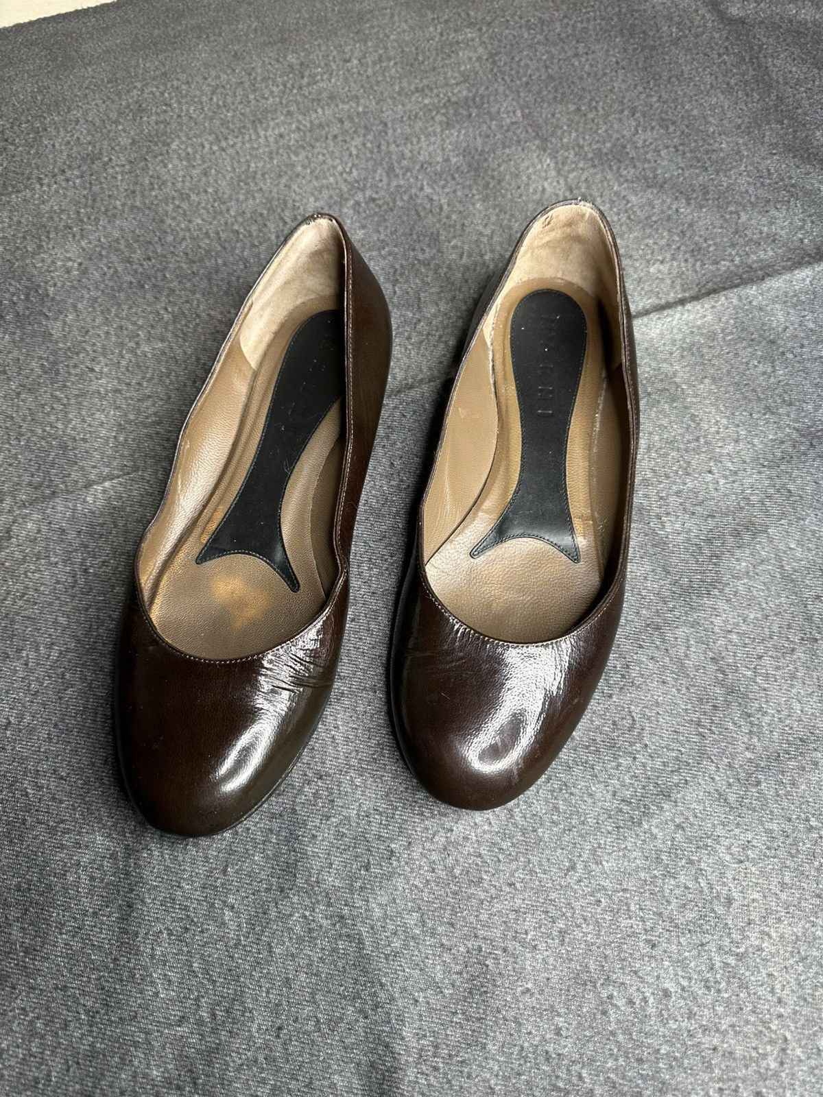 Marni Marni Patent Ballet Flats Shoes EU 39 Size US 8 / IT 38 - 1 Thumbnail