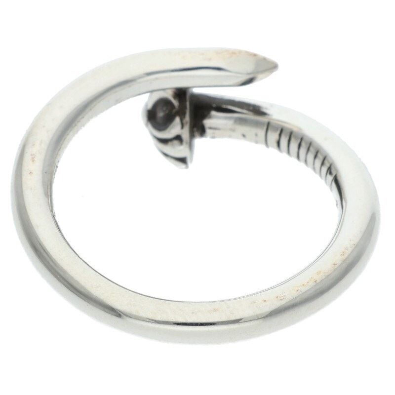 Chrome Hearts Chrome Hearts Nail Cross Ball Silver Ring Size ONE SIZE - 2 Thumbnail