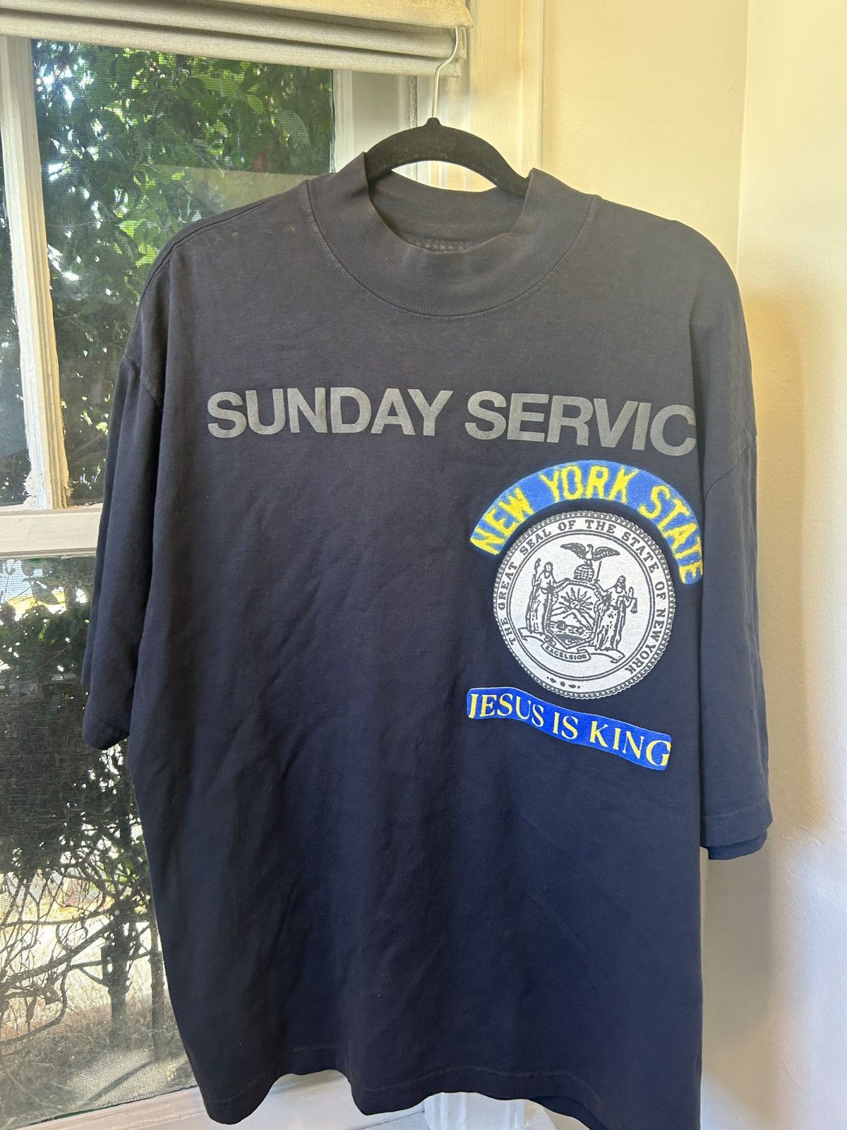 Kanye West Jesus is King Sunday Service NYC Tee | Grailed
