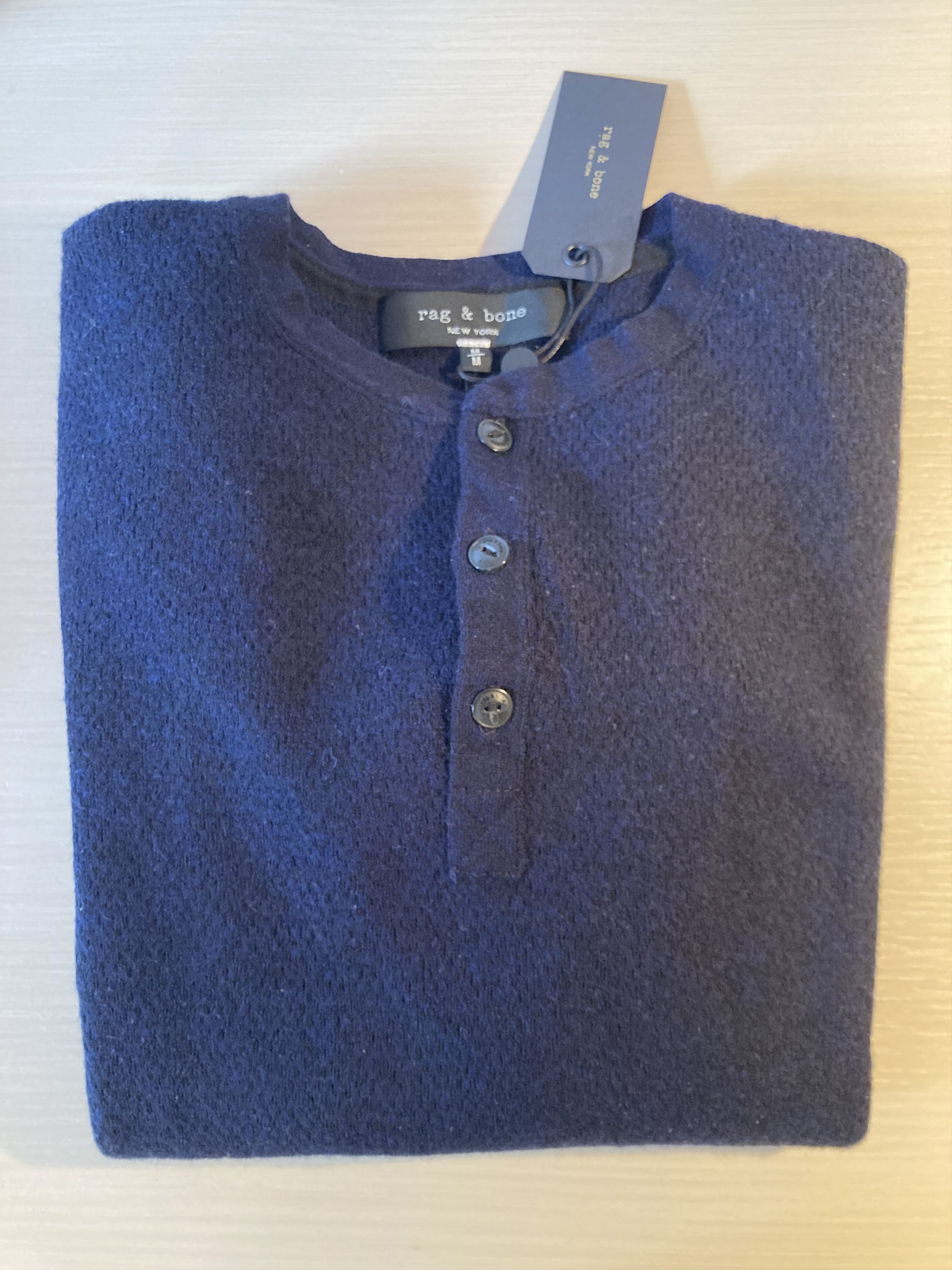 Rag & Bone RAG & BONE gregory henley wool size M navy blue Size US M / EU 48-50 / 2 - 1 Thumbnail