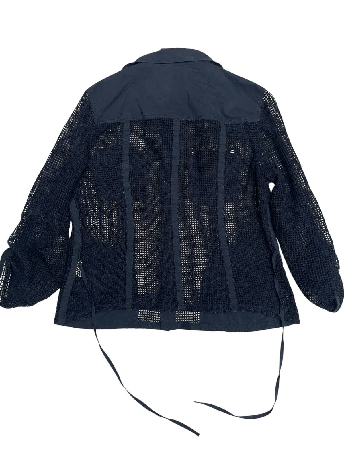 Japanese Brand Kaoryinu Mesh Jacket, Rare “Depuis 1987” Crest Size S / US 4 / IT 40 - 2 Thumbnail