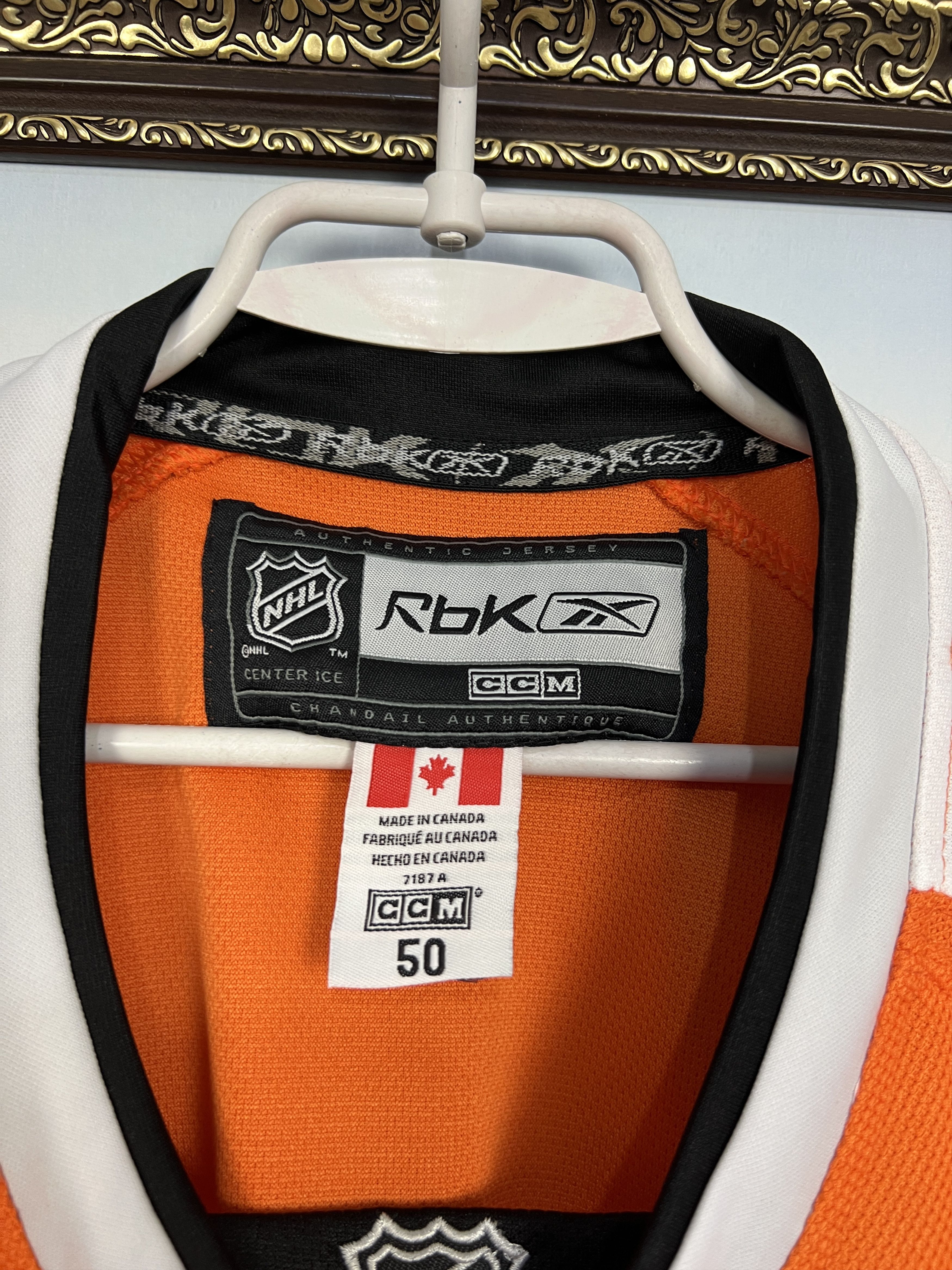 Reebok Reebok Philadelphia Flyers NHL Hockey Jersey Trikot Shirt Size US XL / EU 56 / 4 - 6 Thumbnail