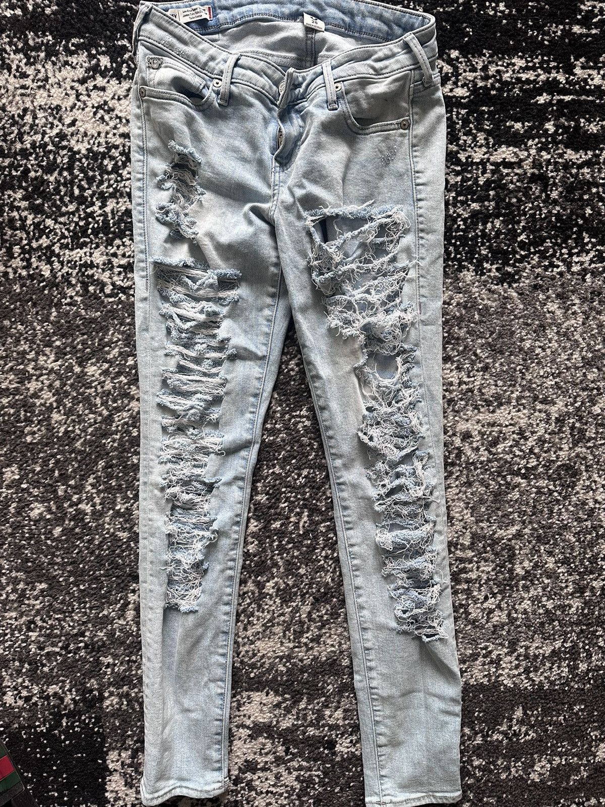 True Religion Extreme Distressed True Religion Jeans Size 26" / US 2 / IT 38 - 1 Thumbnail