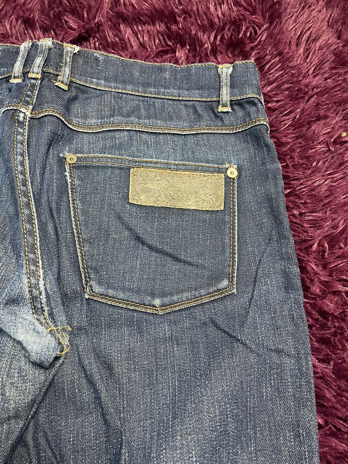 April 77 April 77 Joey Overdrive Blue Raw Denim Jeans (45) Size US 31 - 13 Thumbnail