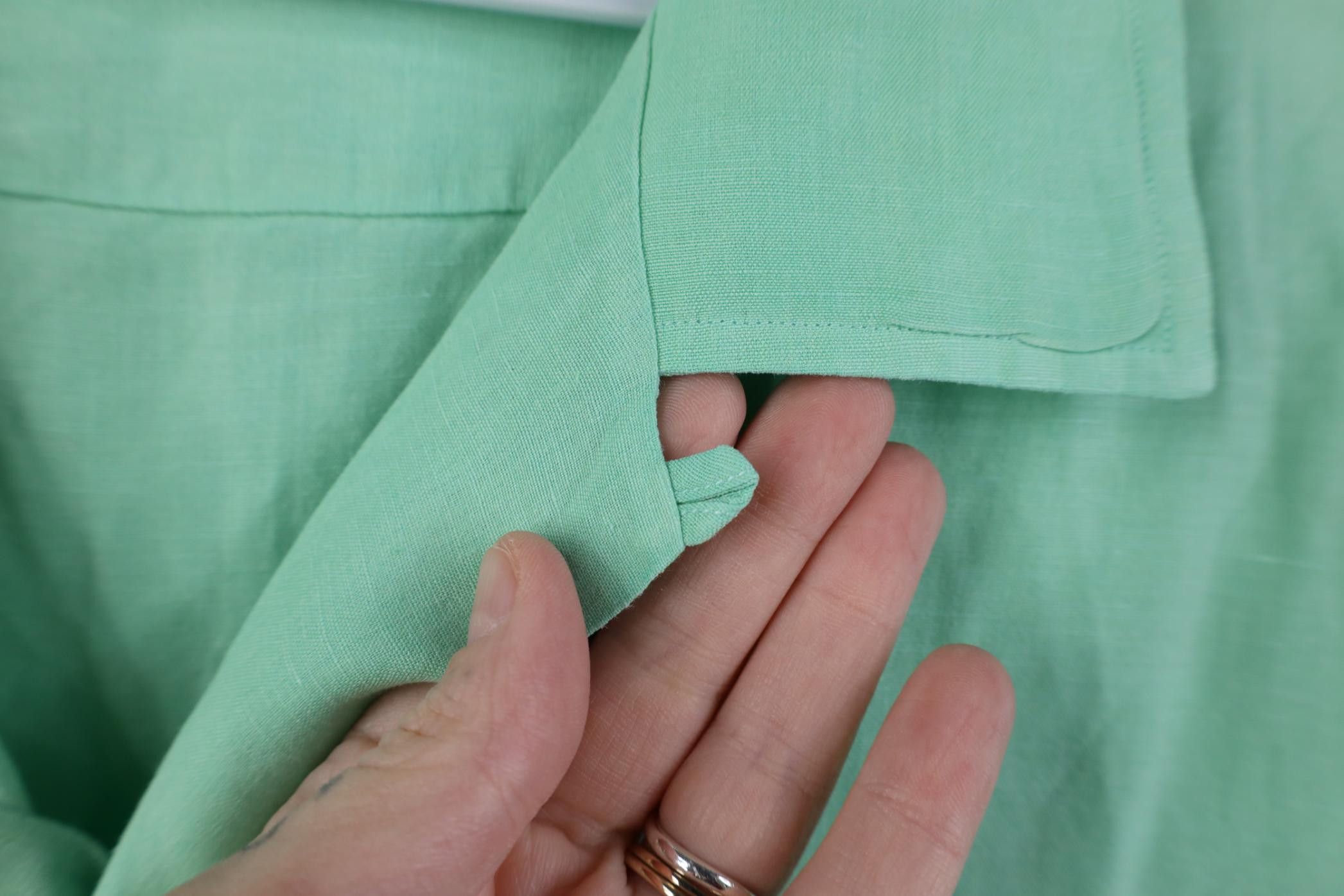 Polo Ralph Lauren Vintage Ralph Lauren Linen Looped Collar Camp Button Shirt Size US L / EU 52-54 / 3 - 8 Thumbnail
