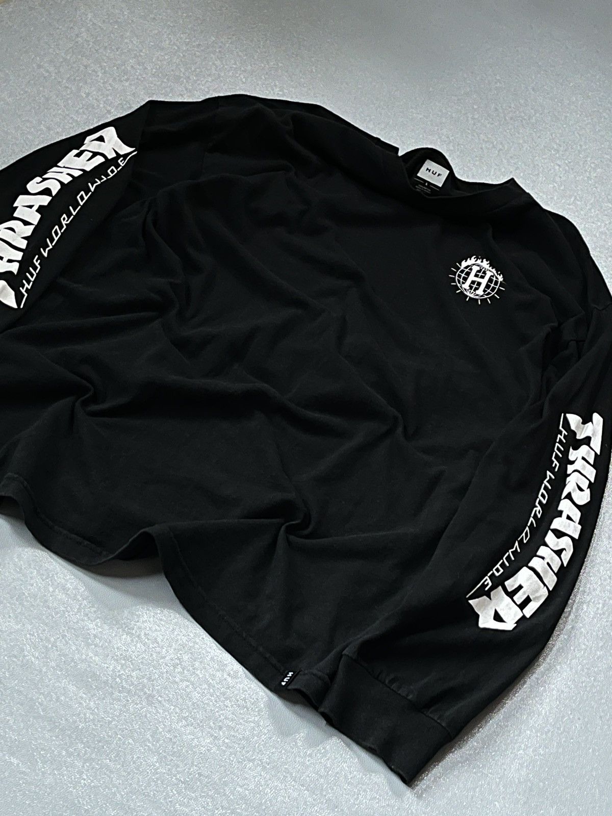 Thrasher Authentic HUF X THRASHER Size US L / EU 52-54 / 3 - 2 Thumbnail